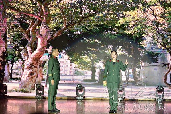 广西警官学校参加全区监狱系统文艺创作表演比赛载誉而归
